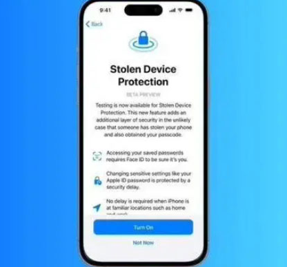 陵城苹果授权维修店分享被盗设备保护功能开启方法 