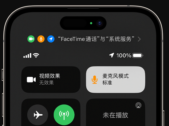 陵城苹果授权维修网点分享iPhone在通话时让你的声音更清晰 