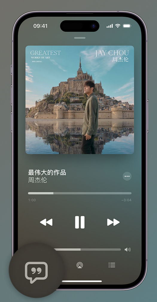 陵城iphone维修分享如何在iPhone上使用Apple Music全新唱歌功能 