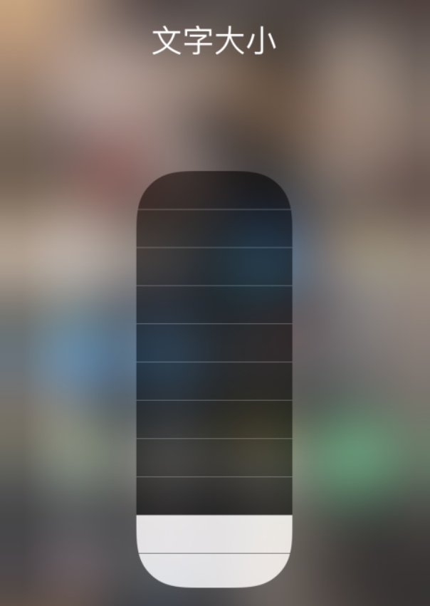 陵城苹果手机维修分享小技巧：在 iPhone 控制中心快速调节字体大小 