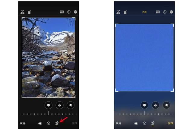 陵城苹果手机维修分享iPhone手机如何使用裁剪功能隐藏照片 